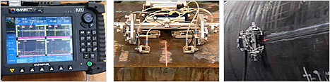 TOFD method(Time of Flight Diffraction)